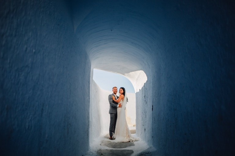 Santorini Gem Wedding Photography – Leanne & James