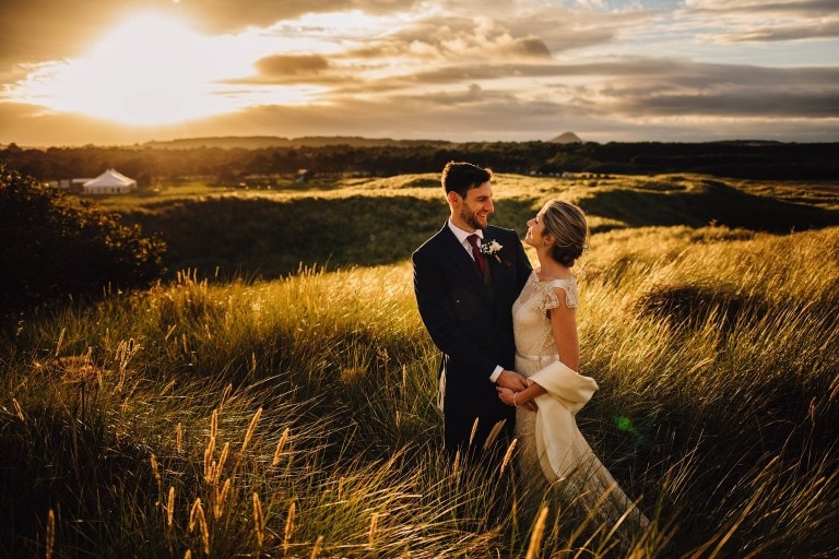 Harvest Moon Dunbar Wedding Photography – Poppy & Steve